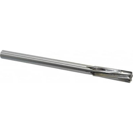 3/4 Carbide-Tipped 6 Flute Chucking Reamer Spiral Flute Straight Shank 2-1/2 Flute Length 9-1/2 OAL
3/4 Carbide-Tipped 6 Flute Chucking Reamer Spiral Flute Straight Shank 2-1/2 Flute Length 9-1/2 OAL
