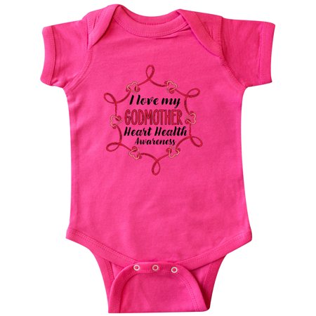 Inktastic I Love My Godmother Heart Health Awareness Gift Baby Boy or Baby Girl Bodysuit
Inktastic I Love My Godmother Heart Health Awareness Gift Baby Boy or Baby Girl Bodysuit