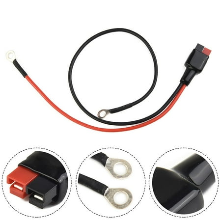 BCLONG Golf Battery Leads - Red Black SE For ANDERSON Connectors - 250/400mm Length