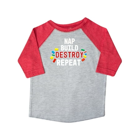 Inktastic Nap Build Destroy Repeat with Colorful Building Blocks Gift Toddler Boy or Toddler Girl T-Shirt
Inktastic Nap Build Destroy Repeat with Colorful Building Blocks Gift Toddler Boy or Toddler Girl T-Shirt