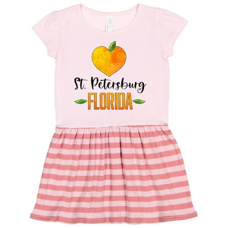 Inktastic St. Petersburg Florida Orange in Heart Gift Toddler Girl Dress
Inktastic St. Petersburg Florida Orange in Heart Gift Toddler Girl Dress