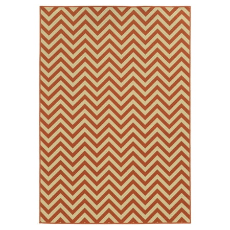 Avalon Home Roanoke Chevron Indoor/Outdoor Area Rug