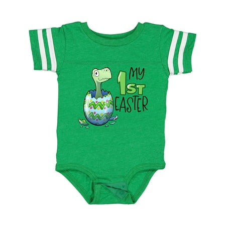 Inktastic My 1st Easter Dinosaur Hatching Easter Egg Gift Baby Boy or Baby Girl Bodysuit
Inktastic My 1st Easter Dinosaur Hatching Easter Egg Gift Baby Boy or Baby Girl Bodysuit