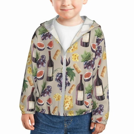 Gaeub Glasses Of Red Wine Print Athletic Sun Protection Hoodie for Kids Long Sleeve Outdoor UV Shirt Running Fishing Top for Boys Girls-18 Months
Gaeub Glasses Of Red Wine Print Athletic Sun Protection Hoodie for Kids Long Sleeve Outdoor UV Shirt Running Fishing Top for Boys Girls-18 Months