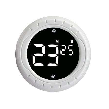 Digital Kitchen Timer Countdown Timer for Cooking with Knob Magnetic Timer for Kitchen and Classroom Easy Operation for Kid and Elderly
Digital Kitchen Timer Countdown Timer for Cooking with Knob Magnetic Timer for Kitchen and Classroom Easy Operation for Kid and Elderly