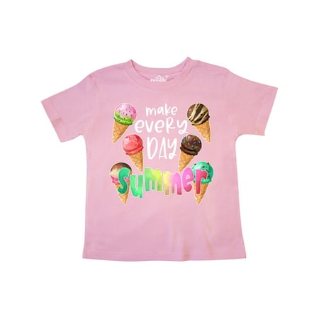 Inktastic Make Every Day Summer Ice Cream Cones Gift Toddler Boy or Toddler Girl T-Shirt
Inktastic Make Every Day Summer Ice Cream Cones Gift Toddler Boy or Toddler Girl T-Shirt
