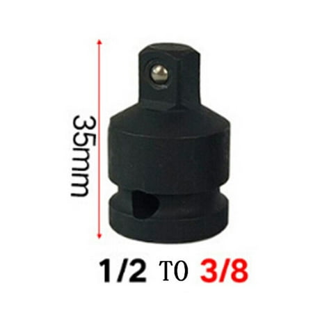 3/8 1/2 Pneumatic Drive Sleeve Adapter Converter Socket Reducer Wrench Tool
