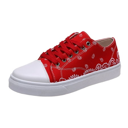 HGWXX7 Ladies Fashion Cashew Flower Print Multicolor Flat Casual Lace Up Canvas Shoes Fall Shoes
HGWXX7 Ladies Fashion Cashew Flower Print Multicolor Flat Casual Lace Up Canvas Shoes Fall Shoes