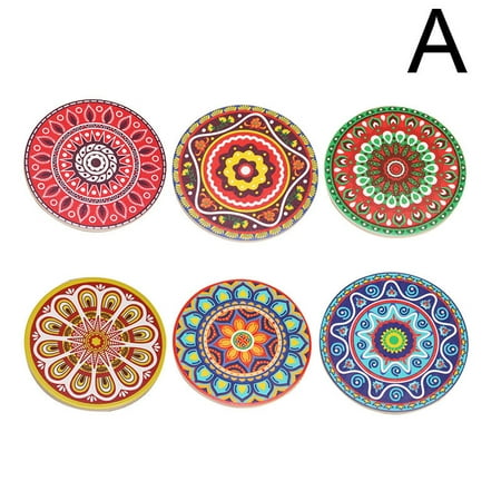 TOPOINT 6pcs Premium Design Coasters for Glasses Cups Vases Candles on Your Wood Glass or Stone Dining Table New
TOPOINT 6pcs Premium Design Coasters for Glasses Cups Vases Candles on Your Wood Glass or Stone Dining Table New
