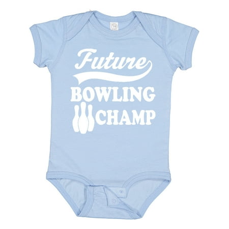 Inktastic Future Bowling Champ Childs Bowler Gift Baby Boy or Baby Girl Bodysuit
Inktastic Future Bowling Champ Childs Bowler Gift Baby Boy or Baby Girl Bodysuit