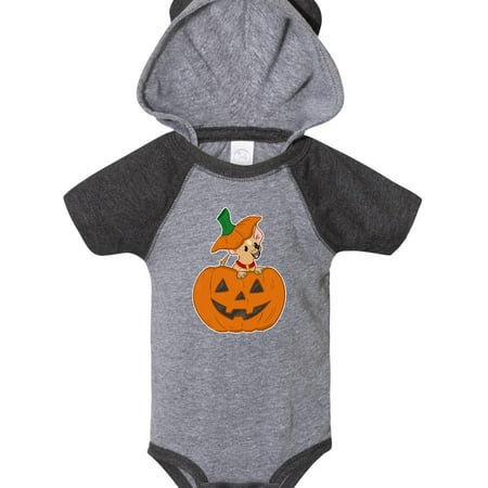 Inktastic Halloween Chihuahua in Pumpkin Gift Baby Boy or Baby Girl Bodysuit