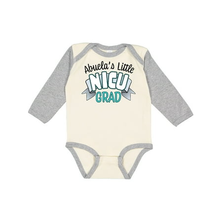 Inktastic Abuela s Little Nicu Grad in Blue with Banner Gift Baby Boy or Baby Girl Long Sleeve Bodysuit
Inktastic Abuela s Little Nicu Grad in Blue with Banner Gift Baby Boy or Baby Girl Long Sleeve Bodysuit