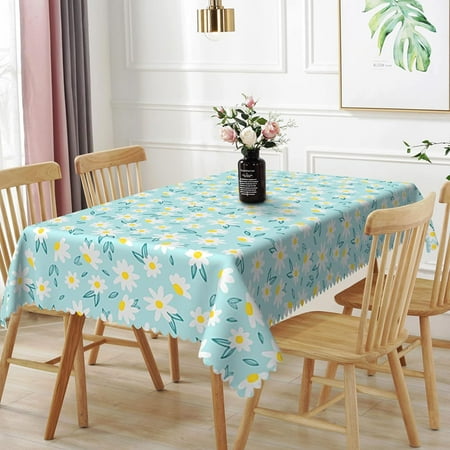 Uorbeay 60x102inches Spring Floral Tablecloth Watercolor Flowers Blossom with Green Leaves Print Rectangle Table Cloth Wrinkle Resistant Waterproof Table Cover for Picnic Party Home Dining Room Decor
Uorbeay 60x102inches Spring Floral Tablecloth Watercolor Flowers Blossom with Green Leaves Print Rectangle Table Cloth Wrinkle Resistant Waterproof Table Cover for Picnic Party Home Dining Room Decor