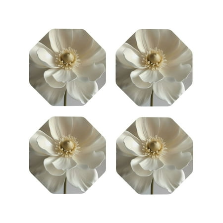 Yiaed Elegant Ivory Flower Print Leather Coasters for Drinks - Cup Coasters Coffee Table Kitchen Table Bar Home & Office Gifts Handmade Drink Coasters-Octagon
Yiaed Elegant Ivory Flower Print Leather Coasters for Drinks - Cup Coasters Coffee Table Kitchen Table Bar Home & Office Gifts Handmade Drink Coasters-Octagon