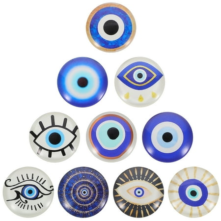 10pcs Glass Cabochons Mixed Style Luminous Flat Back Dome Cabochons for DIY Jewelry Making
10pcs Glass Cabochons Mixed Style Luminous Flat Back Dome Cabochons for DIY Jewelry Making