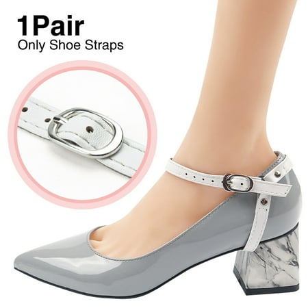 Erthree 1pair Waterproof Durable For Heels Ankle Women Shoe Straps With Buckle Anti Skid
Erthree 1pair Waterproof Durable For Heels Ankle Women Shoe Straps With Buckle Anti Skid