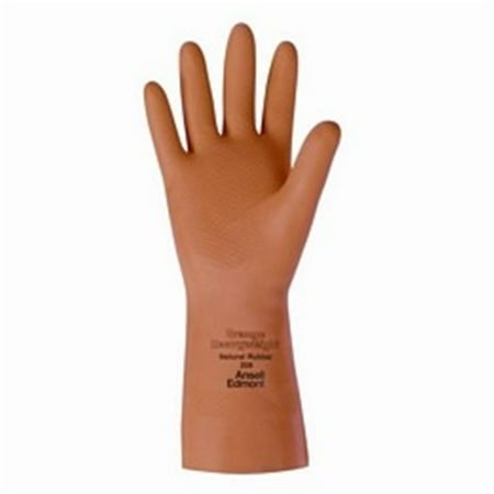 192083 8 Extra Heavyduty Nat Latex Lined Orange
