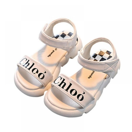Children Girls Sandals Summer 2022 Fashion Leisure Comfortable Cute Simple Letter Printing Soft Bottom Beach Shoes
Children Girls Sandals Summer 2022 Fashion Leisure Comfortable Cute Simple Letter Printing Soft Bottom Beach Shoes