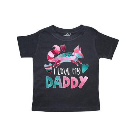 Inktastic I Love My Daddy Pink and Blue Fox with Hearts Gift Toddler Boy or Toddler Girl T-Shirt
Inktastic I Love My Daddy Pink and Blue Fox with Hearts Gift Toddler Boy or Toddler Girl T-Shirt