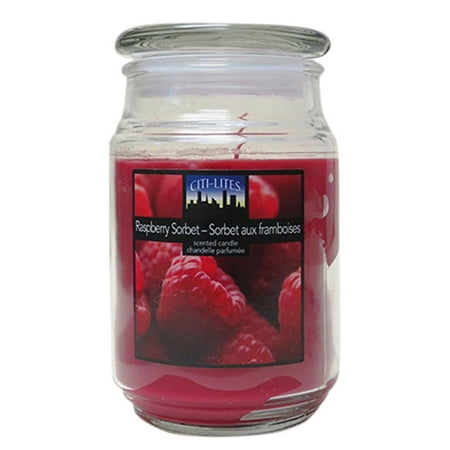 Citi-Lites 18 Oz Apothecary Jar Raspberry Sorbet