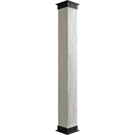 Ekena Millwork 16 W x 6 H Hand Hewn Endurathane Faux Wood Non-Tapered Square Column Wrap with Faux Iron Capital & Base
Ekena Millwork 16 W x 6 H Hand Hewn Endurathane Faux Wood Non-Tapered Square Column Wrap with Faux Iron Capital & Base