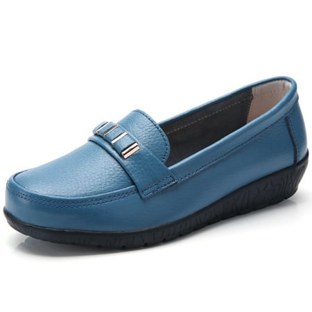 Women‘s Low Wedge Loafers Casual Non Slip Flat Slip On Shoes Faux Leather Walking Shoes
Women‘s Low Wedge Loafers Casual Non Slip Flat Slip On Shoes Faux Leather Walking Shoes