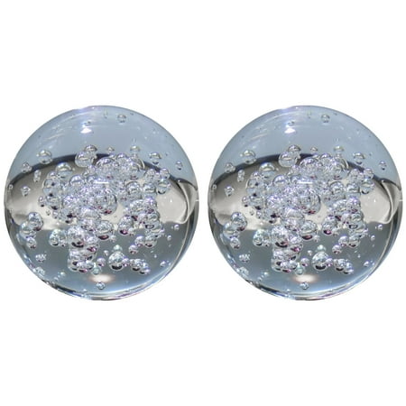 2Pcs Glass Balls Glass Bubble Balls Round Balls Decorative Photography Sphere Accessories
2Pcs Glass Balls Glass Bubble Balls Round Balls Decorative Photography Sphere Accessories