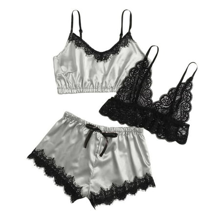 JeashCHAT Lingerie for Women Sexy Naughty New Sexy Lace Lingerie Silk Underwear Sleepwear Underwear Pajamas Satin
JeashCHAT Lingerie for Women Sexy Naughty New Sexy Lace Lingerie Silk Underwear Sleepwear Underwear Pajamas Satin