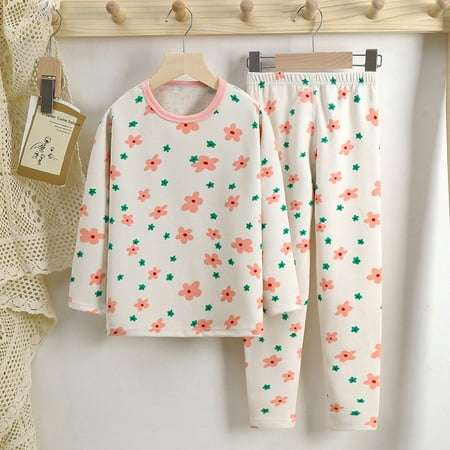 Hbdhejl Toddler Girls Pajamas Kids Boys Long Sleeve Top Pants Sleepwear Clothes Cotton Pajama Set Pink 18-24 Months
Hbdhejl Toddler Girls Pajamas Kids Boys Long Sleeve Top Pants Sleepwear Clothes Cotton Pajama Set Pink 18-24 Months