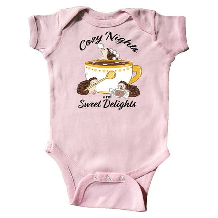 Inktastic Cozy Nights and Sweet Delights Hedgehogs Gift Baby Boy or Baby Girl Bodysuit
Inktastic Cozy Nights and Sweet Delights Hedgehogs Gift Baby Boy or Baby Girl Bodysuit