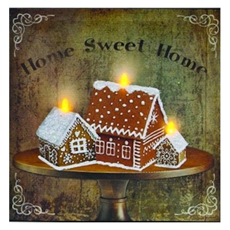 Home Sweet Home Lighted Canvas