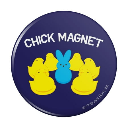 Peeps Chick Magnet with Bunny Officially Licensed Kitchen Refrigerator Locker Button Magnet
Peeps Chick Magnet with Bunny Officially Licensed Kitchen Refrigerator Locker Button Magnet