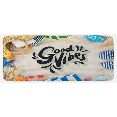 Chill Kitchen Mat Beach Concept Seacoast Shoreline VacatiHoliday Travel Wellnessme Plush Decorative Kitchen Mat with Non Slip Backing 47 X 19 Multicolor by Ambesonne
Chill Kitchen Mat Beach Concept Seacoast Shoreline VacatiHoliday Travel Wellnessme Plush Decorative Kitchen Mat with Non Slip Backing 47 X 19 Multicolor by Ambesonne