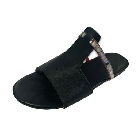 Youmylove Women Slide Slippers Fashion Casual Flats Rhinestone Round Toe Slippers Slip On Shoes Stylish Female Cozy Daily Walking
Youmylove Women Slide Slippers Fashion Casual Flats Rhinestone Round Toe Slippers Slip On Shoes Stylish Female Cozy Daily Walking
