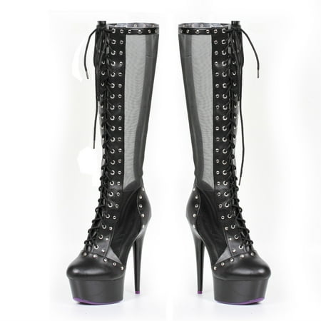 609-MARISOL Metallic Microfiber Boot