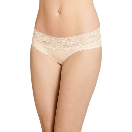 Jockey Women Cotton Stretch Lace Bikini
