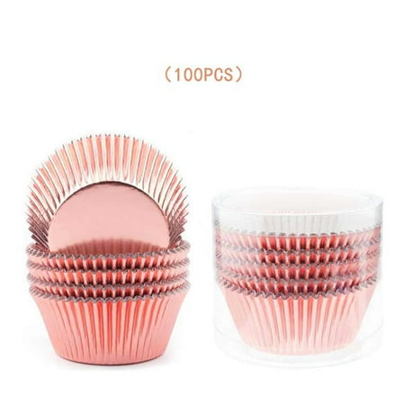 Alexsix 100pcs Colorful Aluminum Cake Tray Thick Oil-proof Foil 7.5cm Muffin Cup for Baking Party Wedding
Alexsix 100pcs Colorful Aluminum Cake Tray Thick Oil-proof Foil 7.5cm Muffin Cup for Baking Party Wedding