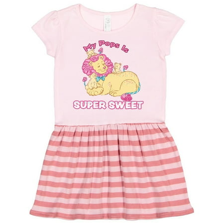 Inktastic My Pops Is Super Sweet Cotton Candy Lions with Pink Mane Gift Toddler Girl Dress
Inktastic My Pops Is Super Sweet Cotton Candy Lions with Pink Mane Gift Toddler Girl Dress
