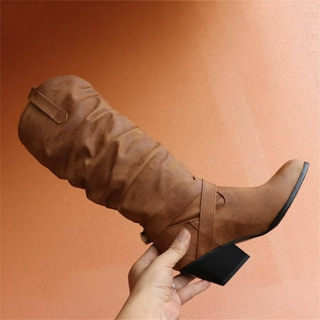 NECHOLOGY Boots for Women Mid Calf Booties Chunky Zipper High Women s Retro Fashion Boots Womens Tall Boots Wide Calf Yellow 8.5
NECHOLOGY Boots for Women Mid Calf Booties Chunky Zipper High Women s Retro Fashion Boots Womens Tall Boots Wide Calf Yellow 8.5