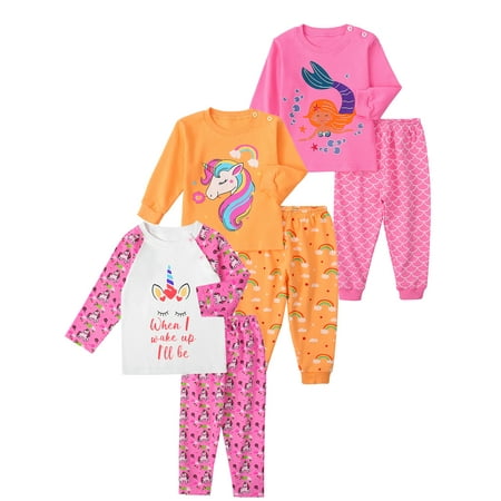 Peyan 1-8T Kids Baby Girls Pajamas Set Long Sleeve PJs 100% Cotton Pyjamas 2 Piece - Unicorn
Peyan 1-8T Kids Baby Girls Pajamas Set Long Sleeve PJs 100% Cotton Pyjamas 2 Piece - Unicorn