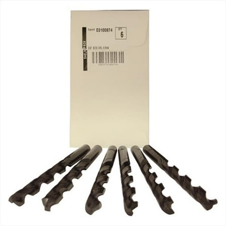Disston E0100874 Blu-Mol 0.38 In. Diameter Black Oxide Jobber Length Drill Bit- 6 Pack
Disston E0100874 Blu-Mol 0.38 In. Diameter Black Oxide Jobber Length Drill Bit- 6 Pack
