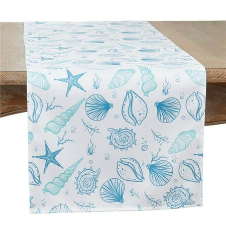 Saro Lifestyle 1022.BL1670B 16 x 70 in. Seashell Design Oblong Table Runner Blue
Saro Lifestyle 1022.BL1670B 16 x 70 in. Seashell Design Oblong Table Runner Blue