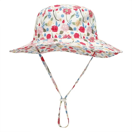 Baby Sun Hat with UPF 50+ Protection Adjustable Infant Summer Beach Flap Hats for Boy & Girl
Baby Sun Hat with UPF 50+ Protection Adjustable Infant Summer Beach Flap Hats for Boy & Girl