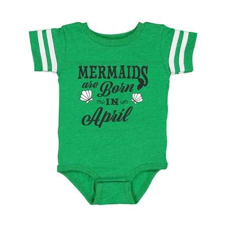 Inktastic Mermaids are born in April Birthday Gift Baby Boy or Baby Girl Bodysuit
Inktastic Mermaids are born in April Birthday Gift Baby Boy or Baby Girl Bodysuit