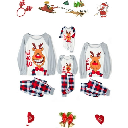 Licupiee Family Matching Pajamas Set Christmas Elk Letter Pattern Long Sleeve Top Plaid Pants Dad Mom Kids Baby Sleepwear
Licupiee Family Matching Pajamas Set Christmas Elk Letter Pattern Long Sleeve Top Plaid Pants Dad Mom Kids Baby Sleepwear
