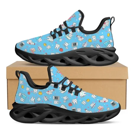 Cute Teeth Luxury Design Ladies Sneakers Black Dental Style Comfortable Non-Slip Flats Outdoor Lace-Up Basketball Shoes Zapatos
Cute Teeth Luxury Design Ladies Sneakers Black Dental Style Comfortable Non-Slip Flats Outdoor Lace-Up Basketball Shoes Zapatos