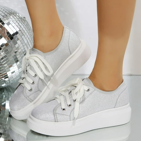 Women Low Top Casual Walking Shoes Canvas Shoes Breathable Casual Sport Shoes Fashion Shoes