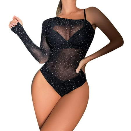 Fsqjgq Underwear Women Chemise Lingerie for Women Women Lingerie Fishnet Bodysuit Rhinestone Mesh Teddy Lingerie Women Lingerie Dress Up Womens Underwear Lace Black One Size
Fsqjgq Underwear Women Chemise Lingerie for Women Women Lingerie Fishnet Bodysuit Rhinestone Mesh Teddy Lingerie Women Lingerie Dress Up Womens Underwear Lace Black One Size