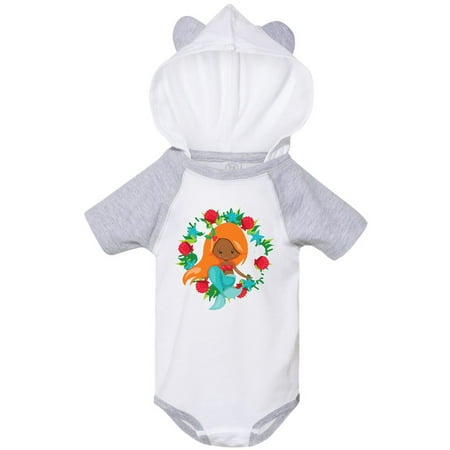 Inktastic Christmas Mermaid with Orange Hair and Floral Wreath Gift Baby Boy or Baby Girl Bodysuit
Inktastic Christmas Mermaid with Orange Hair and Floral Wreath Gift Baby Boy or Baby Girl Bodysuit
