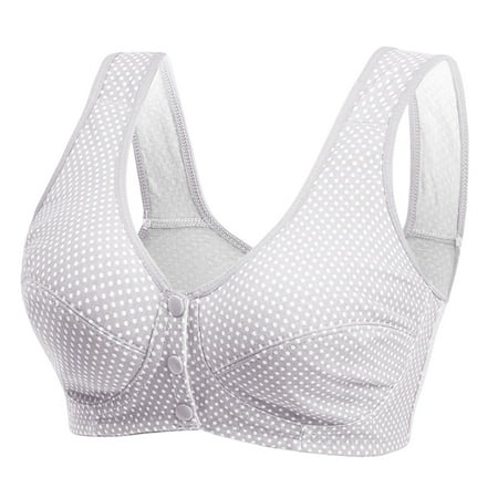 Women Front Buckle Underwear Wirelesss Comfortable Thin Breathable Large Bra Ladies Bralette Fitness Everyday Lingerie 
Women Front Buckle Underwear Wirelesss Comfortable Thin Breathable Large Bra Ladies Bralette Fitness Everyday Lingerie